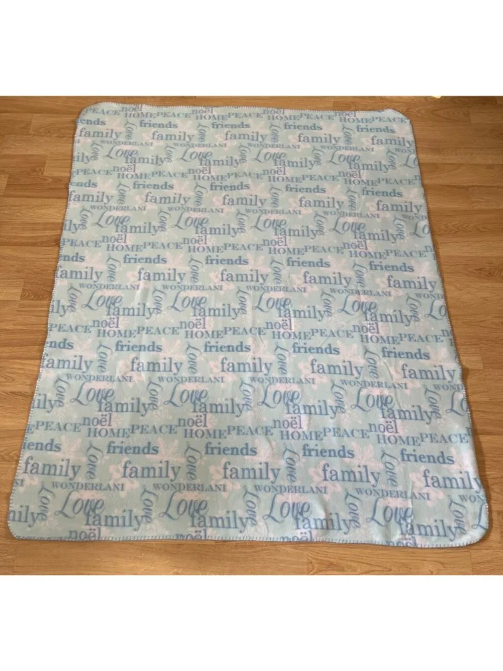 Cannon Light Blue Throw Blanket 62